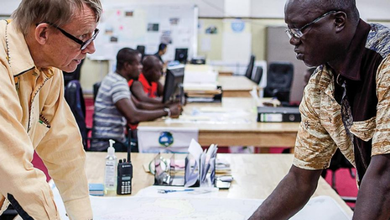O professor de saúde global Hans Rosling na Libéria