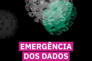 Capa do livro digital “Emergência dos Dados: como o Índice de Transparência da Covid-19 impulsionou a abertura de dados da pandemia no Brasil”